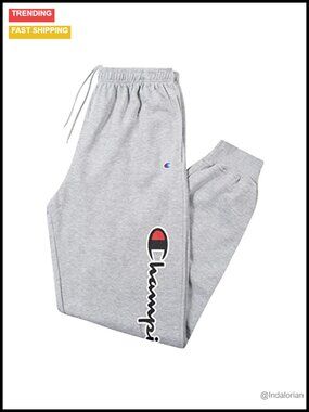 Men's Big & Tall Cuffed Sweatpants with Pockets